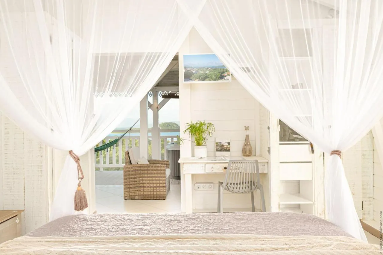 לה טרואז אילט Bungalow Vanille Pacane - Vue Mer Avec Spa Prive לה טרואז אילט