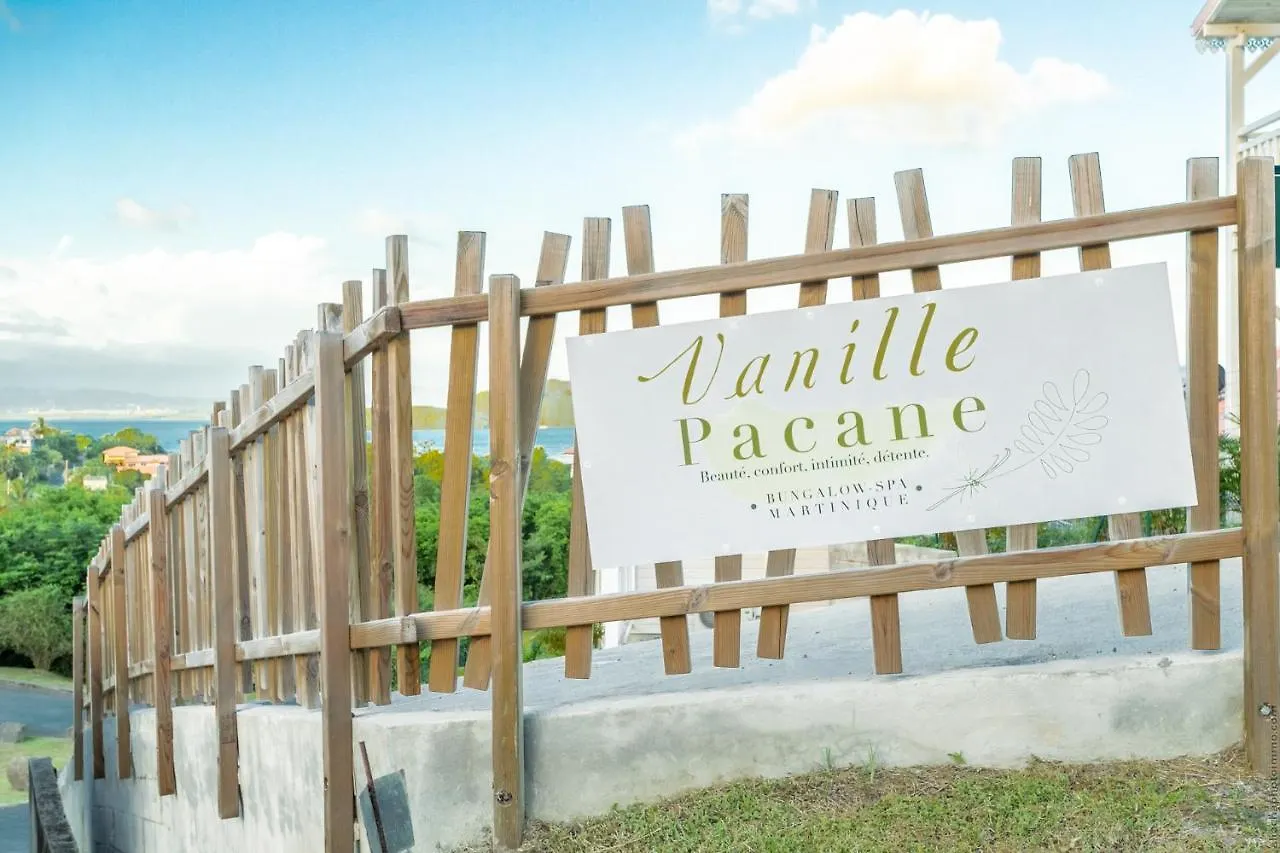 شقة Bungalow Vanille Pacane - Vue Mer Avec Spa Prive لي تروا زيليه